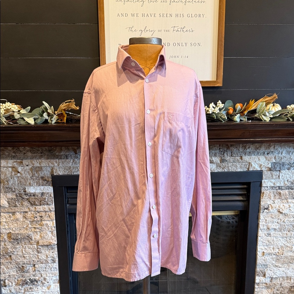 Cantabil  Pink Button-Down Shirt for Men